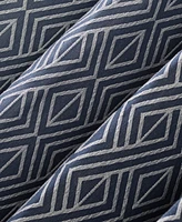 Scott Living Gresham Geometric 100% Blackout Grommet Curtain Panel, 96" x 52"
