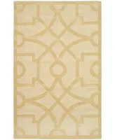 Martha Stewart Collection Fretwork MSR4612B Beige 3' x 5' Area Rug