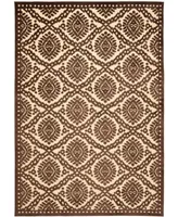 Martha Stewart Collection MSR4443 Cocoa 5'3" x 7'6" Area Rug