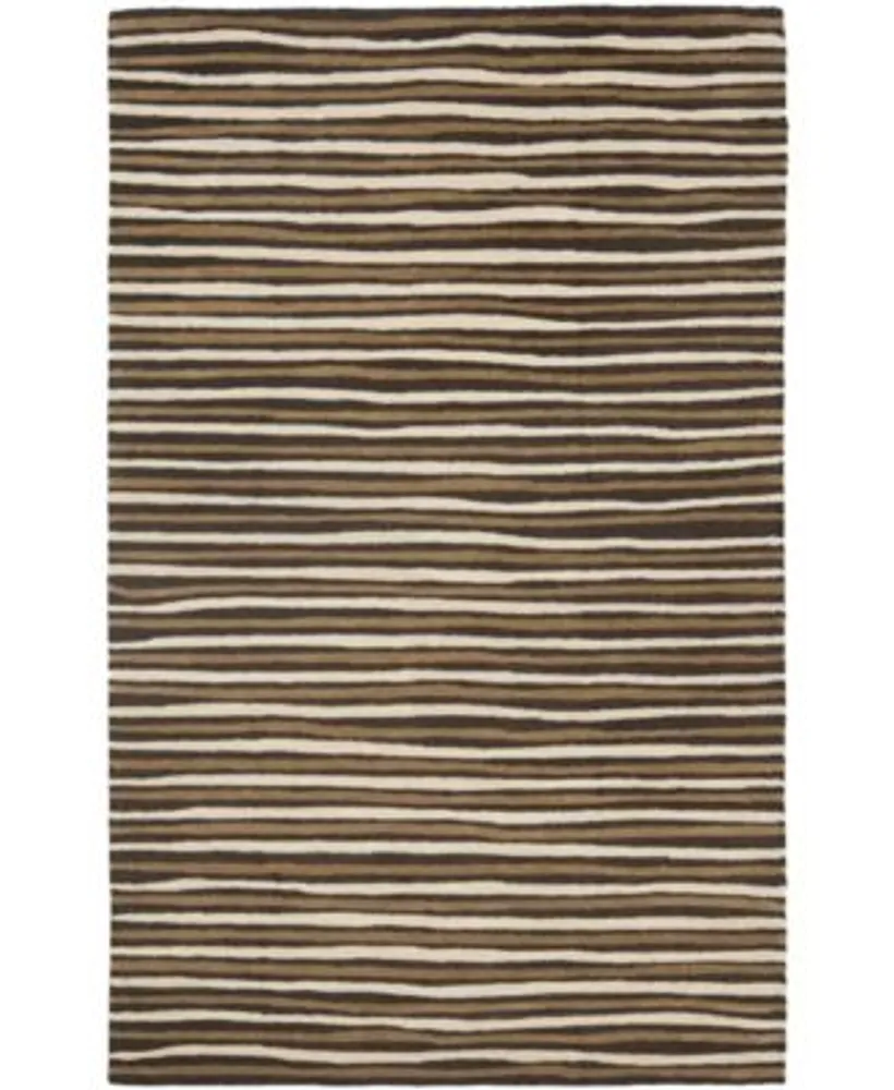 Martha Stewart Collection Hand Drawn Stripe Msr3619 Rug