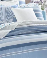 Charter Club Damask Designs Coastal Stripe 300 Thread Count Comforter Sets Created For Macys