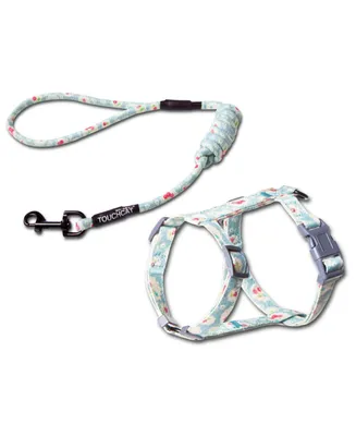 Touchcat 'Radi-Claw' Durable Cable Cat Harness and Leash Combo