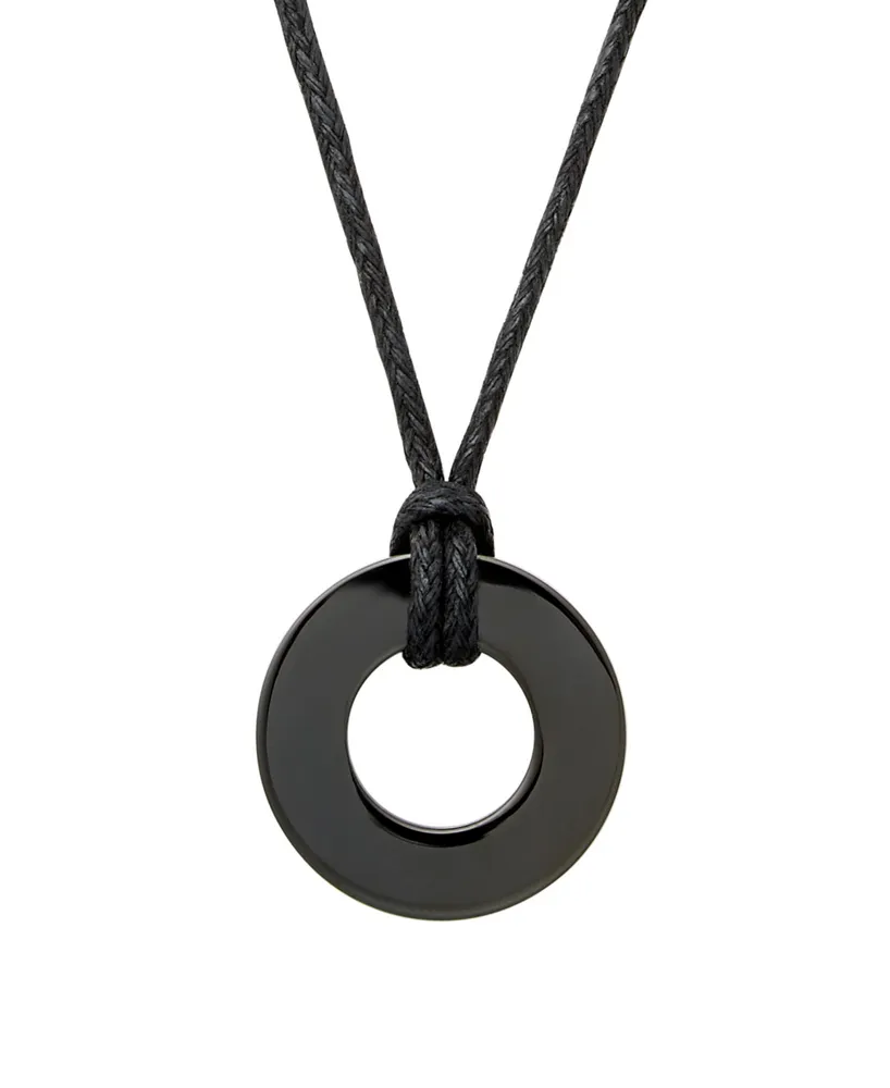 Eve's Jewelry Men's Circle Pendant