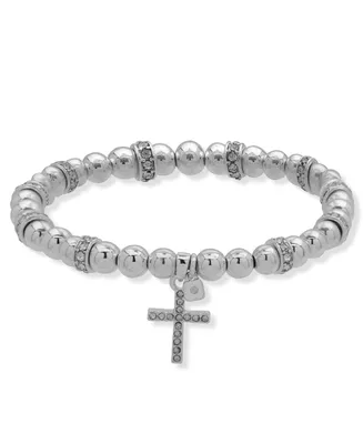 Nine West Boxed Cross Stretch Bracelet