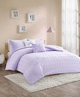 Intelligent Design Callie Pom -Pc. Comforter Set