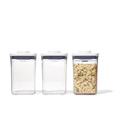 Oxo Pop 3-Pc. Food Storage Container Value Set