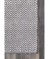 nuLoom Lorretta HMCO6C Gray 8' x 10' Area Rug