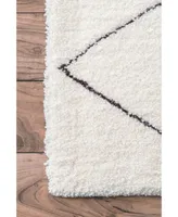 nuLoom Armitra HJMRC1A Neutral 6' x 9' Area Rug