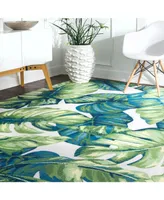 nuLoom Lisa HJOA04A Multi 8'6" x 11' Outdoor Area Rug