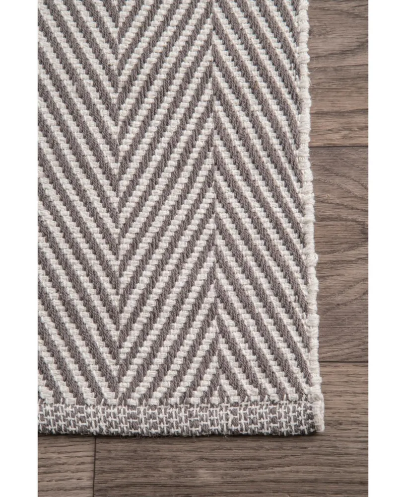 nuLoom Kimberely HMCO4C Gray 3' x 5' Area Rug