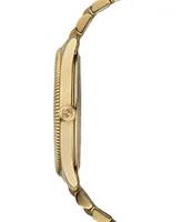 Gucci G-Timeless Gold Pvd Stainless Steel Bracelet Watch 36mm