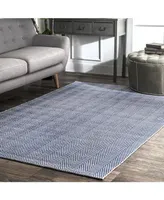 nuLoom Kimberely HMCO4A Navy 6' x 9' Area Rug