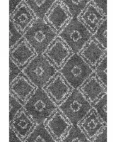 nuLoom Iola OZSG18B Gray 5'3" x 7'6" Area Rug