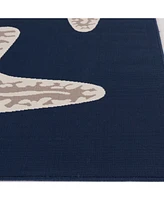 Northern Weavers Vera Sea Star Duo 7'10" x 9'10" Outdoor Area Rug