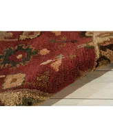 Nourison Home Tahoe TA08 Red 2'3" x 8' Runner Rug