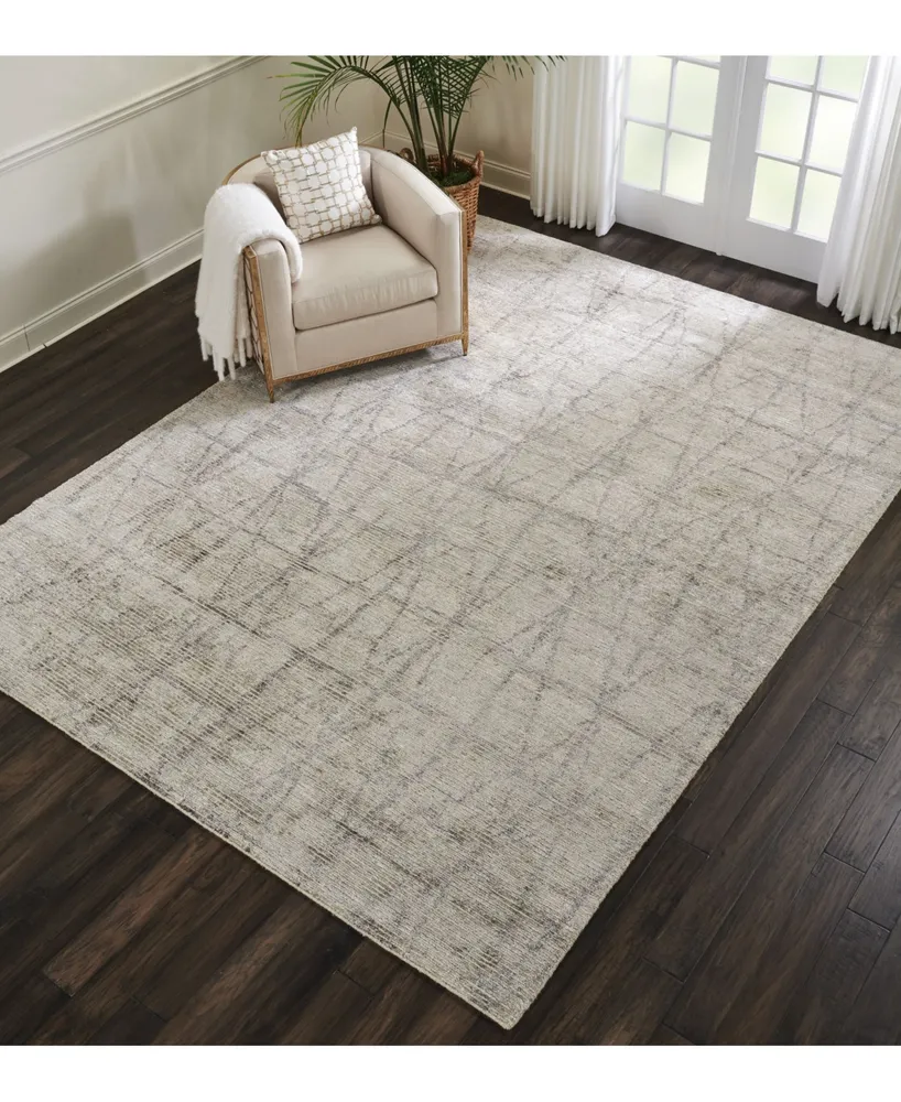 Nourison Home Ellora ELL02 Gray 8'6" x 11'6" Area Rug