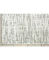 Nourison Home Starlight STA02 Gray 2'3" x 8' Runner Rug