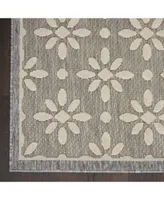 Nourison Home Cozumel Czm03 Gray Rug