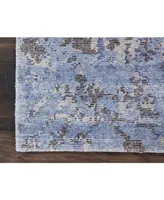 Nourison Home Lucent LCN01 Mist 2'3" x 8' Runner Rug