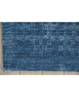 Nourison Home Marana MNN01 Navy 6'6" x 9'6" Area Rug