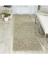 Nourison Home Starlight STA02 Beige 2'3" x 8' Runner Rug