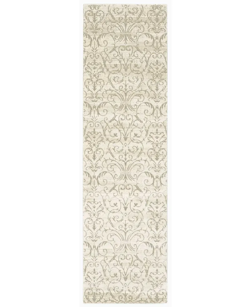 Nourison Home Luminance LUM05 Ivory 2'3" x 8' Runner Rug