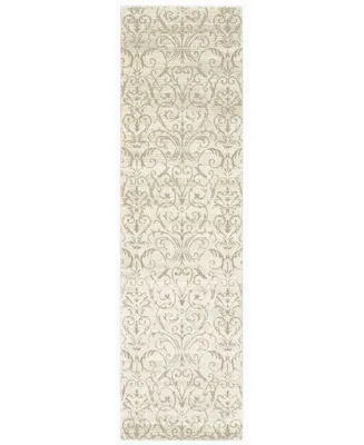 Nourison Home Luminance LUM05 Ivory 2'3" x 8' Runner Rug