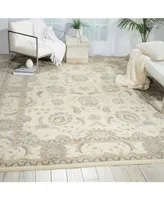 Nourison Home Persian Empire PE22 Bone 5'3" x 7'5" Area Rug