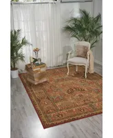 Nourison Home Living Treasures LI02 Multi 7'6" x 9'6" Area Rug