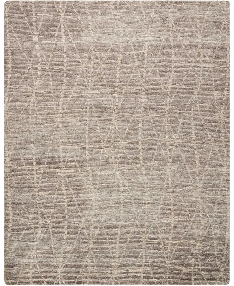 Nourison Home Ellora ELL02 Sand 5'6" x 7'5" Area Rug