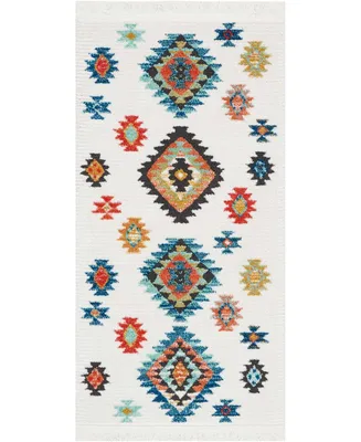 Nourison Home Navajo NAV07 White 2'2" x 4'3" Area Rug