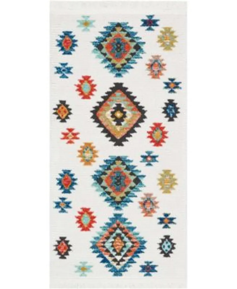 Nourison Home Navajo Nav07 White Rug