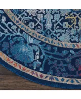 Nourison Home Ankara Global ANR04 4' Round Rug