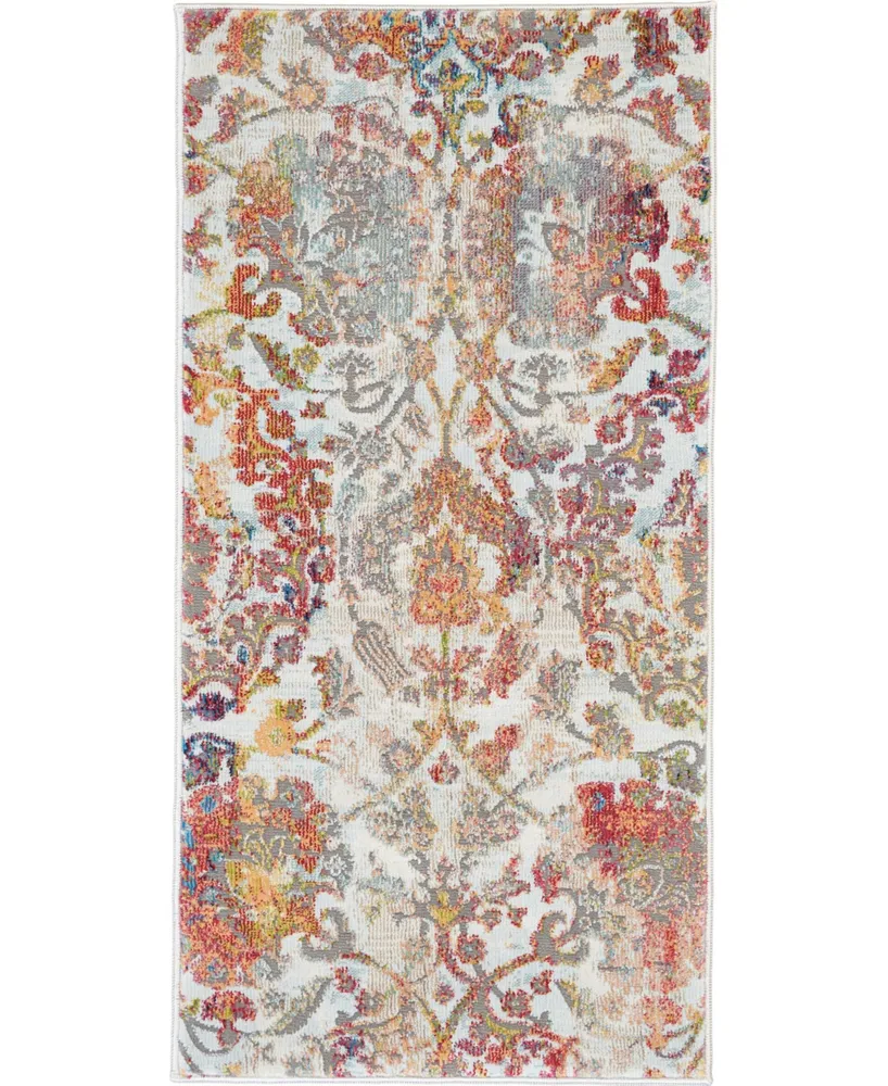 Nourison Home Ankara Global ANR06 Ivory 4' x 6' Area Rug