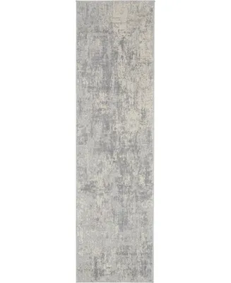 Nourison Home Rustic Textures RUS01 Ivory 2'2" x 7'6" Runner Rug