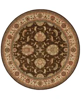 Nourison Home Living Treasures LI04 7'10" Round Rug