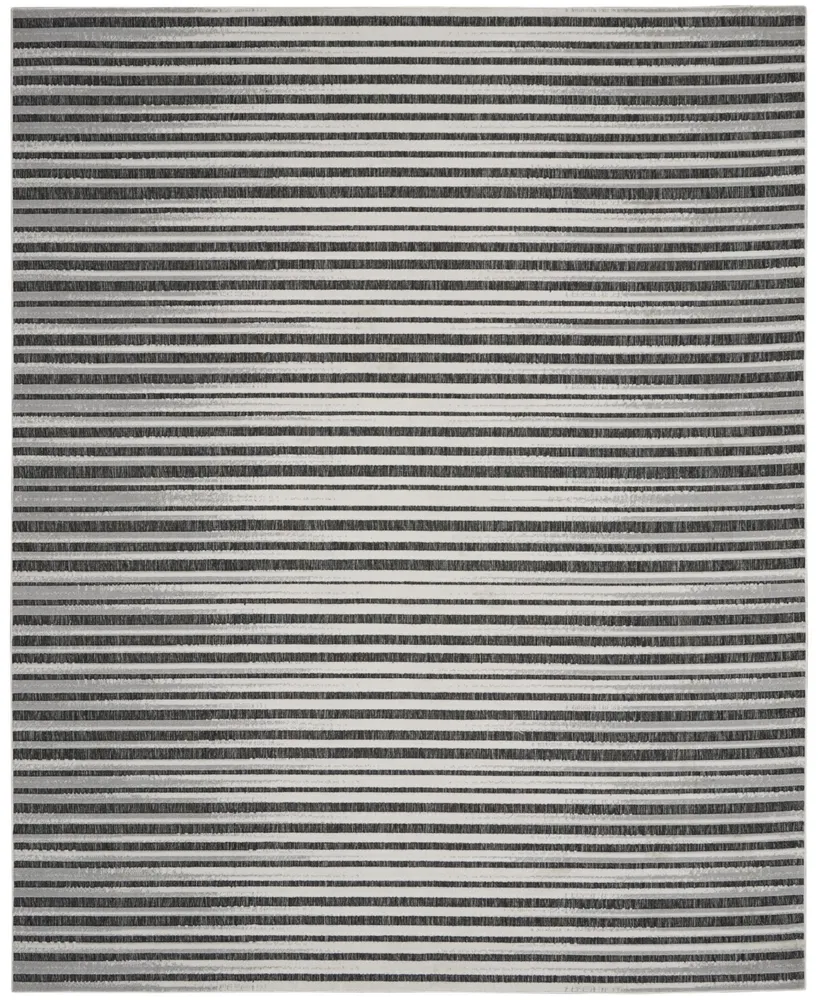 Nourison Home Key Largo KLG01 Onyx 7'10" x 9'10" Outdoor Area Rug