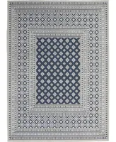 Nourison Home Key Largo KLG02 Blue 7'10" x 9'10" Outdoor Area Rug