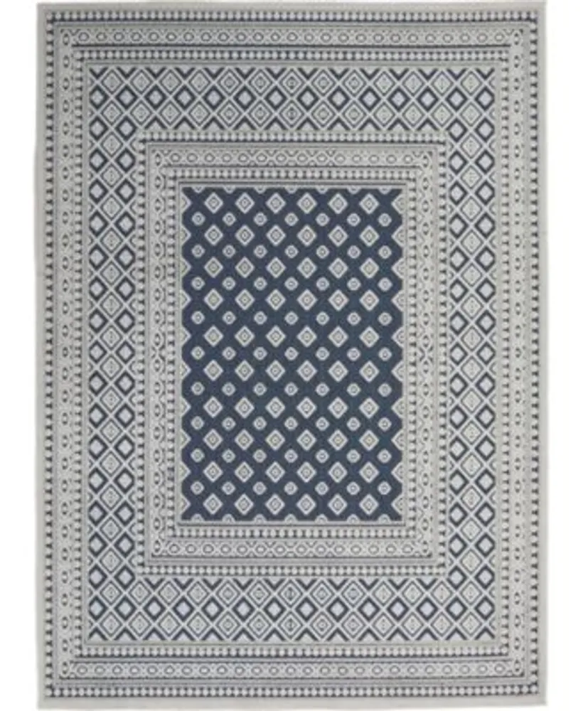 Nourison Home Key Largo Klg02 Blue Rug