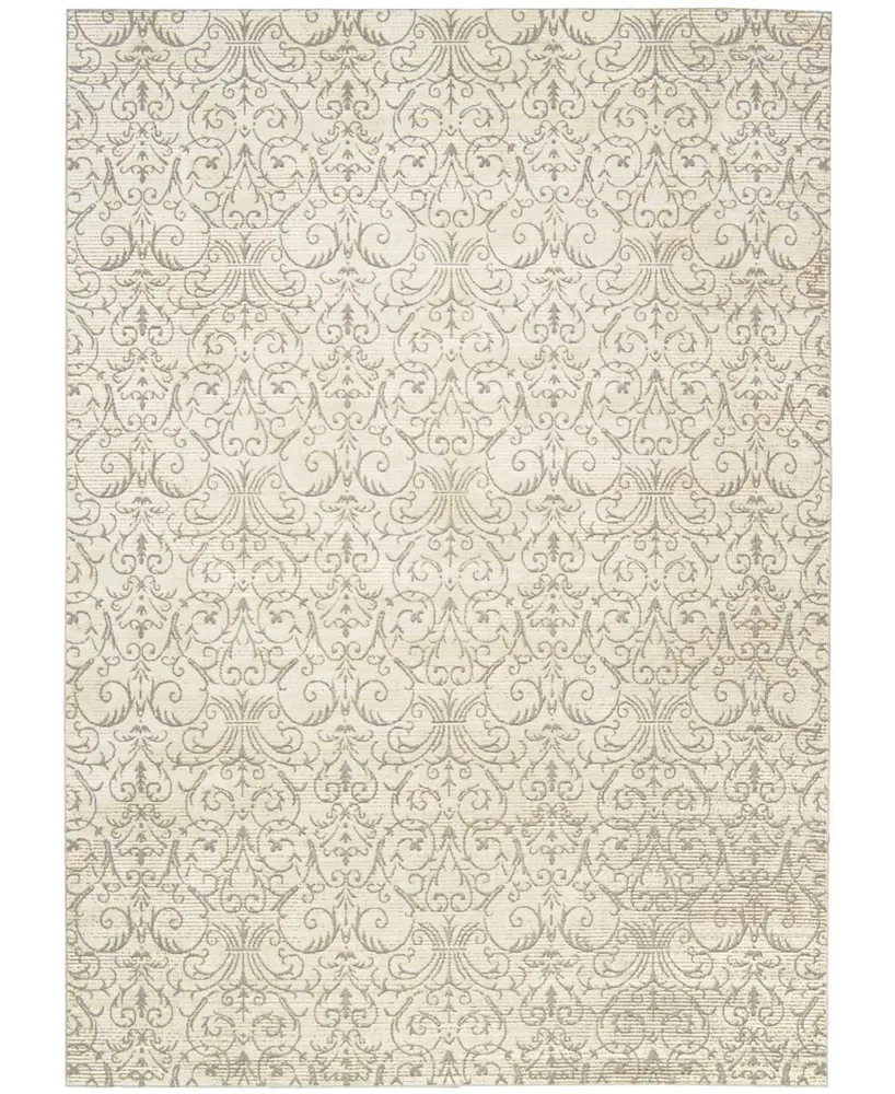 Nourison Home Luminance LUM05 Ivory 5'3" x 7'5" Area Rug