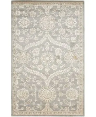 Nourison Home Luminance Lum04 Gray Rug