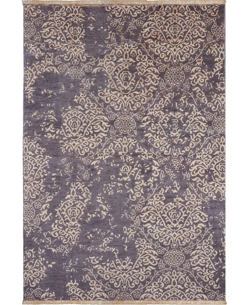 Nourison Home Aldora ALD13 Cobalt 5'6" x 8' Area Rug