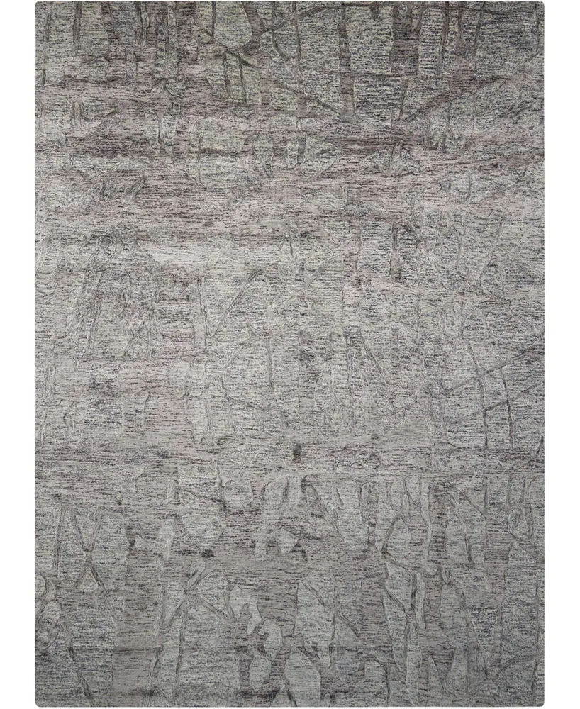 Nourison Home Gemstone GEM03 Charcoal 8'6" x 11'6" Area Rug