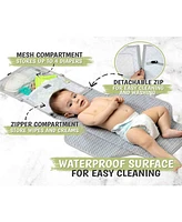 Ezee Diaper Changing Pad, Portable Mat, Waterproof Foldable Pad