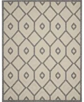 Nourison Home Cozumel CZM02 Cream 7'10" x 9'10" Outdoor Area Rug