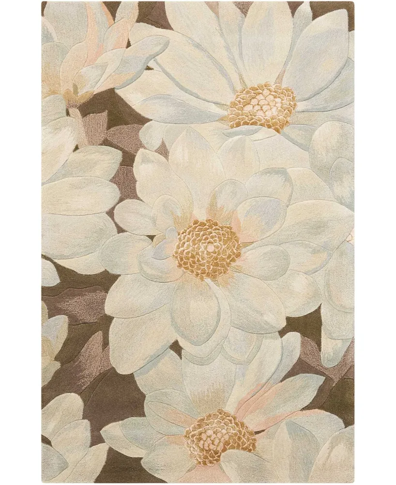 Nourison Home Tropics TS13 Mocha 8' x 11' Area Rug