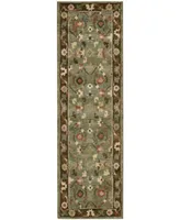 Nourison Home Tahoe TA10 Green 2'3" x 8' Runner Rug