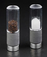 Cole & Mason Regent Concrete Stemless Salt & Pepper Mill Gift Set
