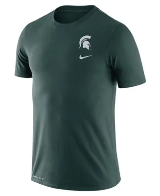 Nike Michigan State Spartans Men's Dri-Fit Cotton Dna T-Shirt