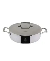 Saveur Selects Voyage Series Tri-Ply Stainless Steel 5-Qt. Sauteuse